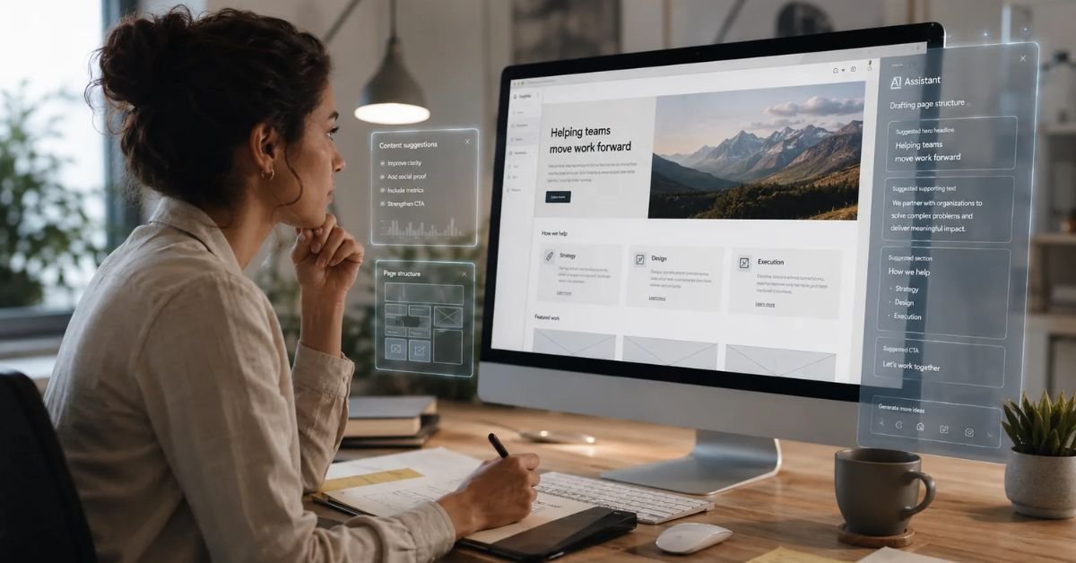 AI Design a Website From a Simple Prompt