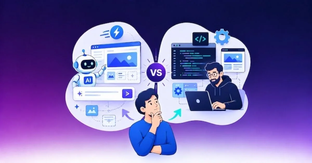 AI Website Builder vs Web Developer